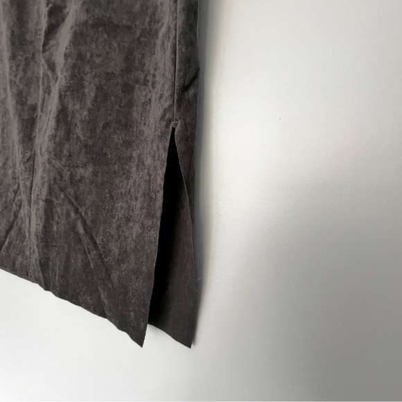 **BNWOT** WILFRED FREE PENCIL VEGAN SUEDE SKIRT - Picture 7 of 12